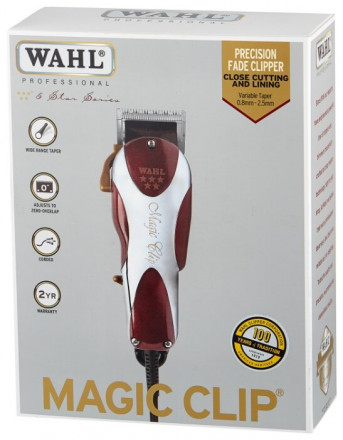 Профессиональная машинка для стрижки Wahl MAGIC CLIP 5 STAR 8451-316 бордовая 